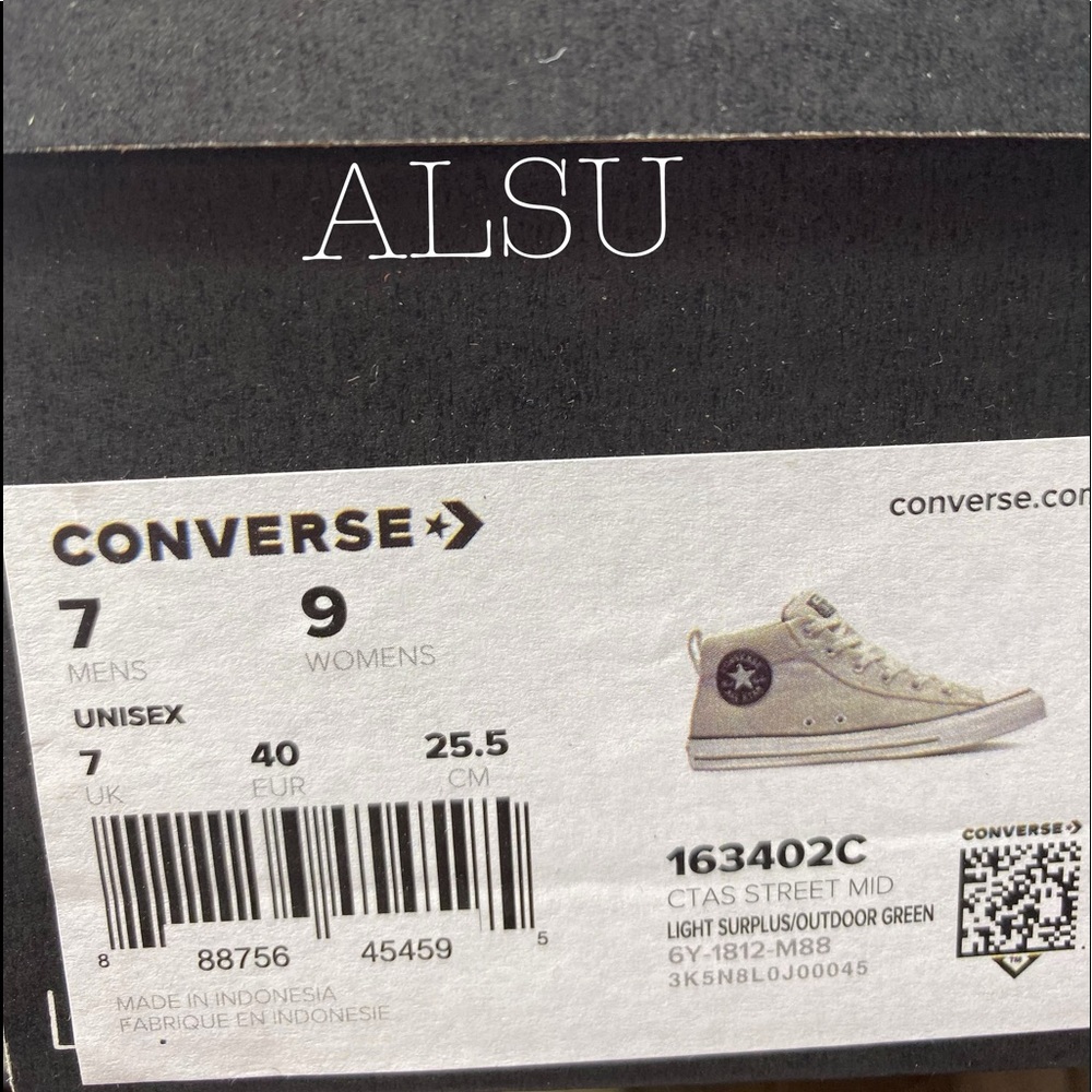 Converse Ctas Street Mid Top Light Surplus CanvasW - Picture 8 of 8